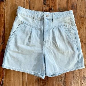 Ba&sh High Waisted Denim Shorts, Sz 1 FR, Small US